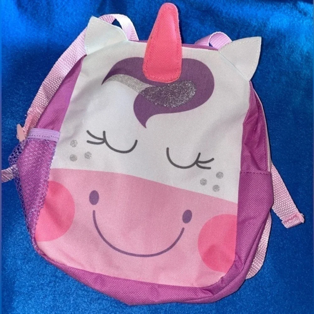 NWT STUDIO 74 Unicorn Pink & White Toddler’s Backpack